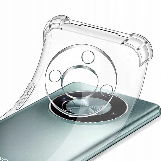 Techsuit - Shockproof Clear Silicone - Honor Magic 6 Lite - Clear