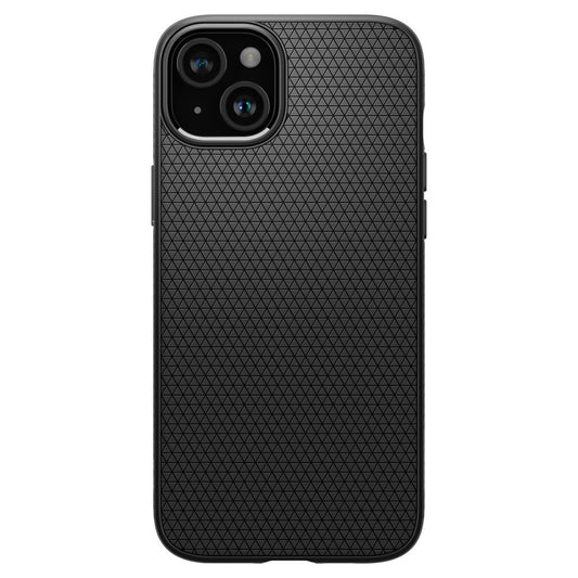 Калъф Spigen Liquid Air - iPhone 15 - Черен