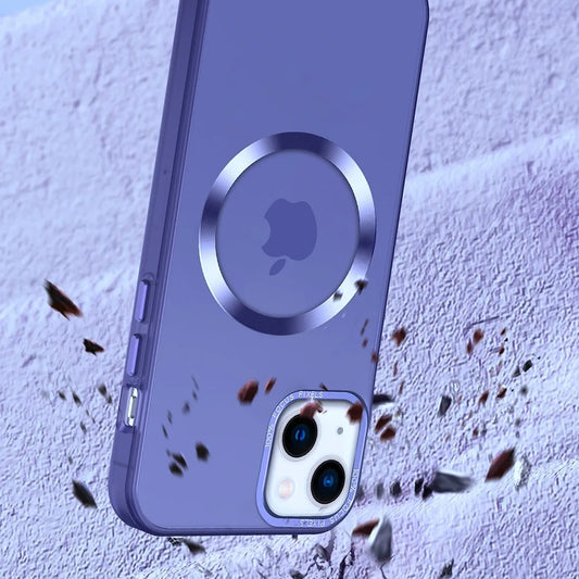 Калъф Magsafe Smoked защита на камерата–iPhone 15 Pro–Черно