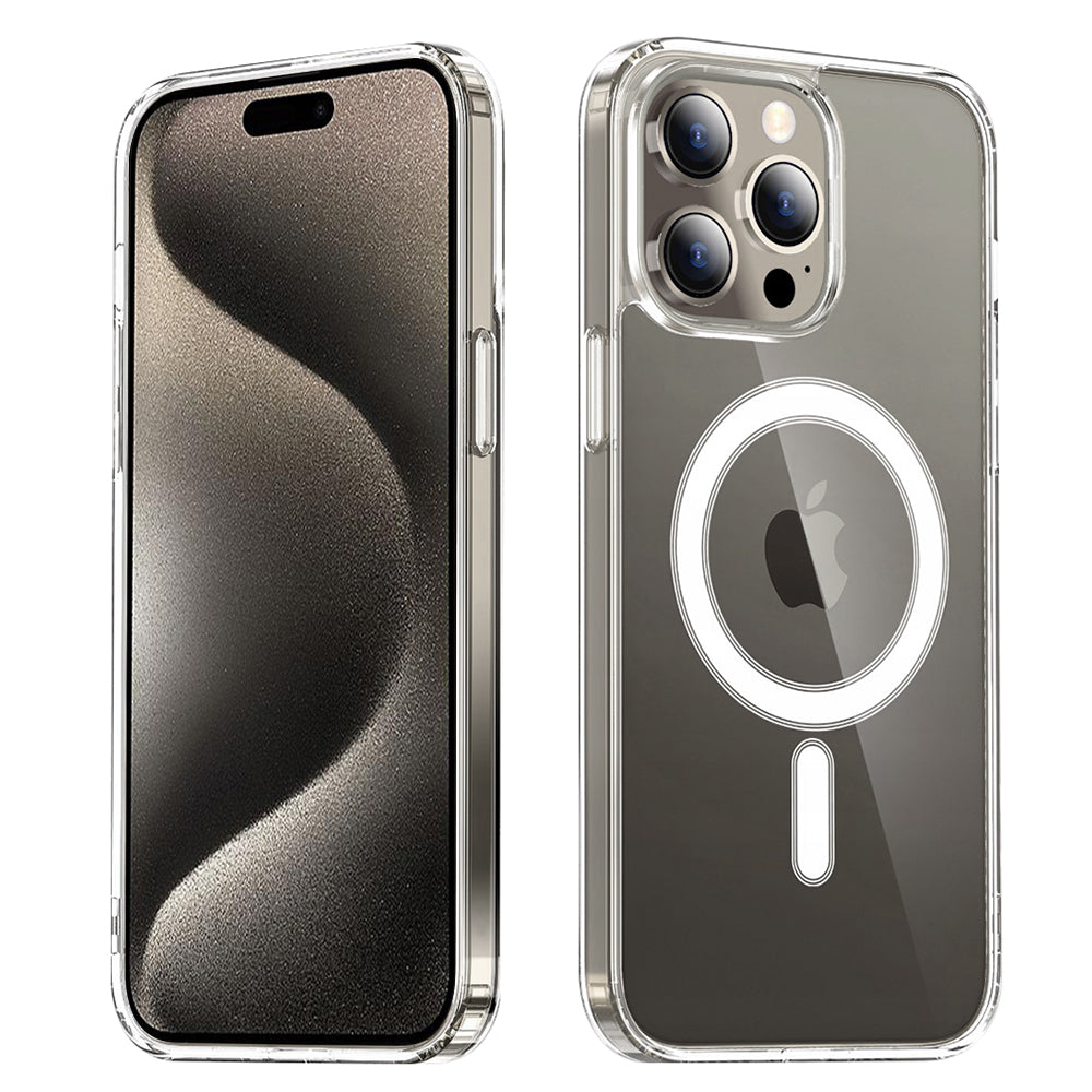 Премиум прозрачен калъф с MagSafe – iPhone 15 Plus