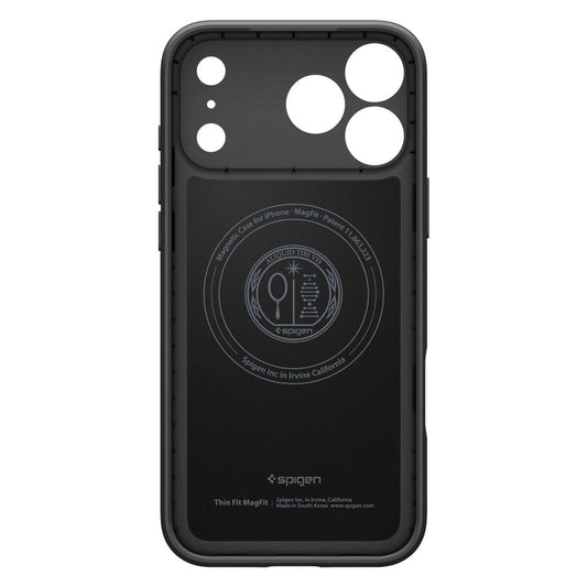 Калъф Spigen Thin Fit - MagSafe - iPhone 17 Pro - Черен
