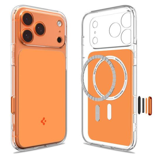 Калъф Spigen Hybrid Ultra - MagSafe - iPhone 17 Pro - Glossy Orange