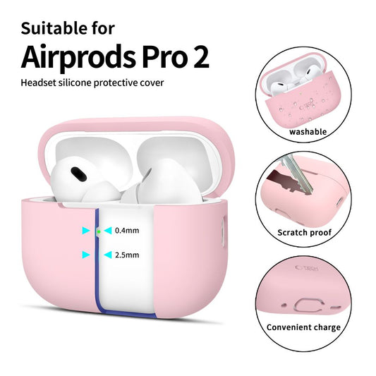 Tech-Protect Silicone - Apple AirPods Pro 1 - Розов