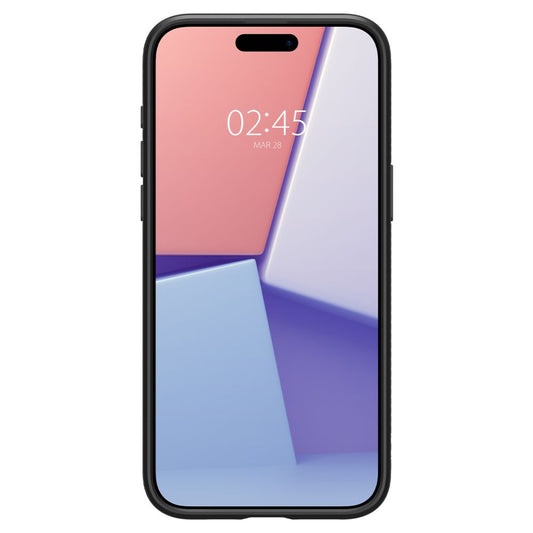 Калъф Spigen Liquid Air - iPhone 15 Pro - Черен