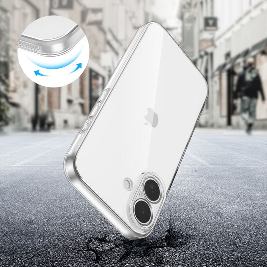 Калъф Tech-Protect Flexair - iPhone 17 - Прозрачен