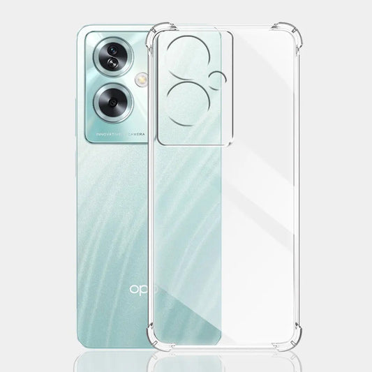 Techsuit - Shockproof Clear Silicone - Oppo A79 5G - Clear