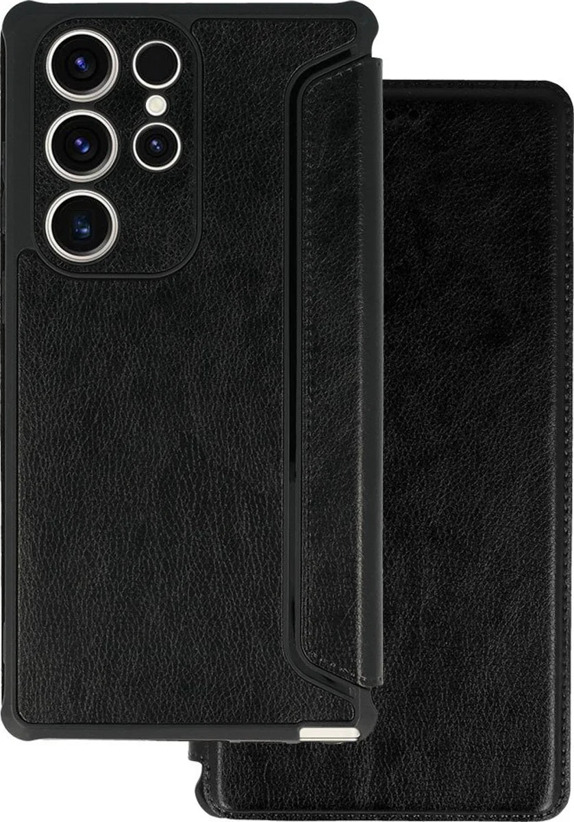 Razor Leather–Калъф Тефтер–Samsung Galaxy S20 Fe/lite–Черен