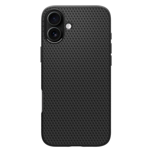 Калъф Spigen Liquid Air - iPhone 16 - Черен