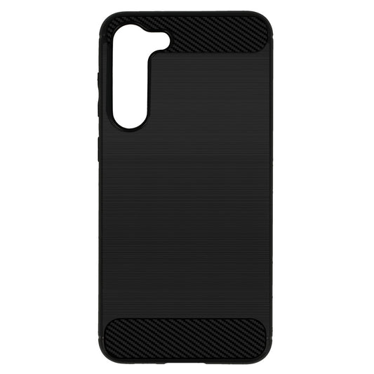Калъф силикон – 2 mm Perfect – Carbon – Samsung Galaxy S23 Plus – Черен