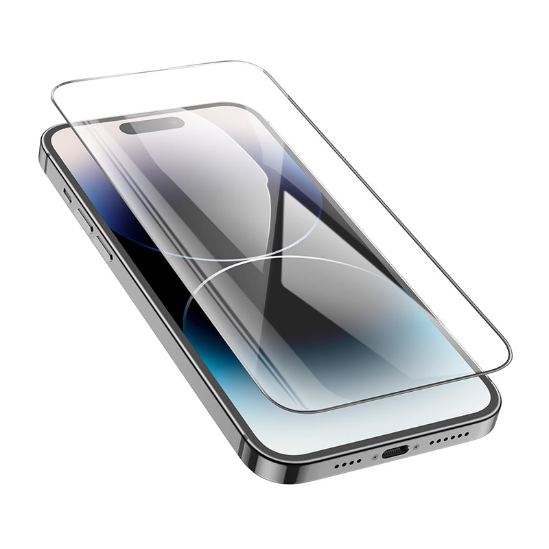 Borofone – Закален Стъклен протектор – BF6 Diamond Armor Full Screen HD – iPhone 15 Pro Max