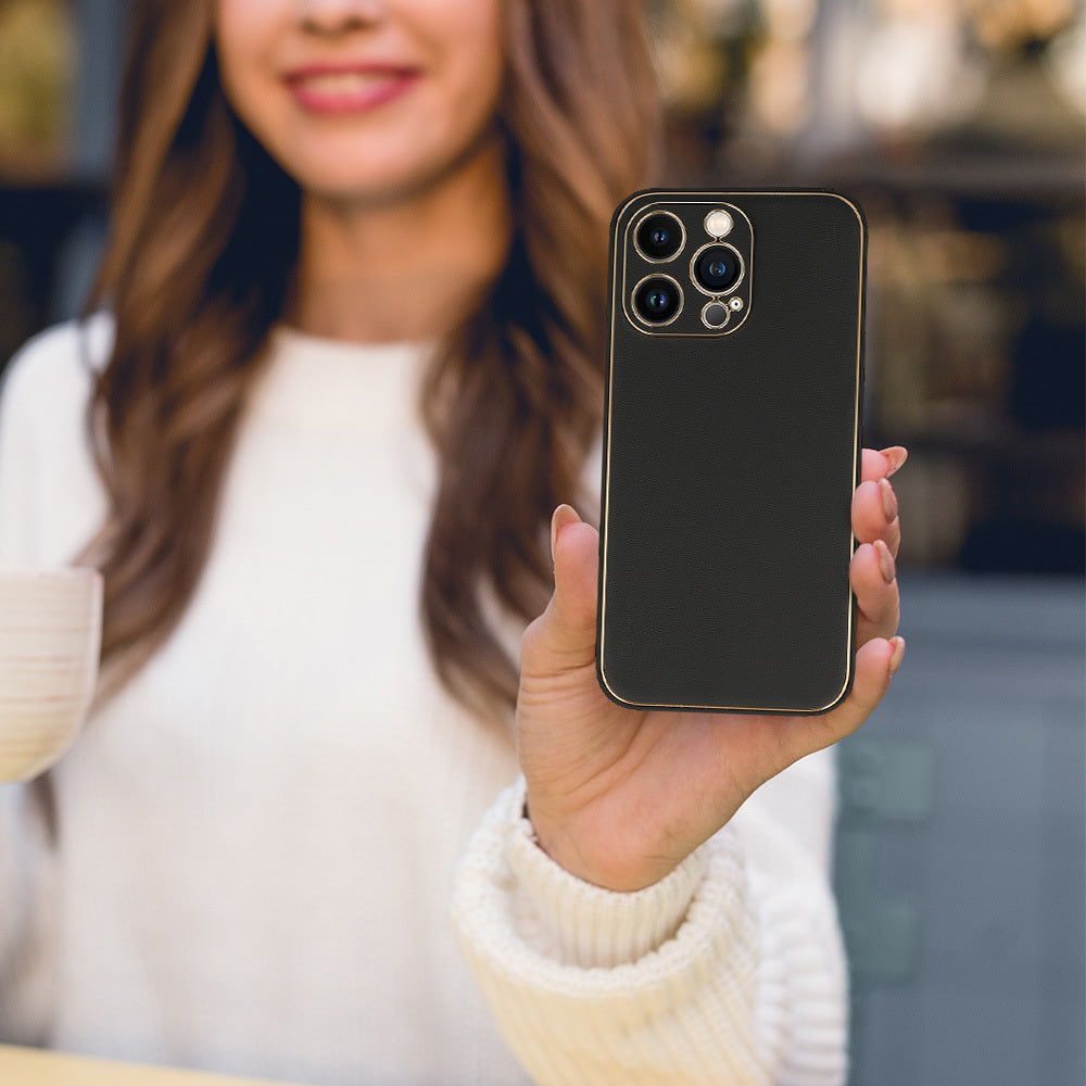 Калъф – Tel Protect Luxury – iPhone 15 Plus – Черен