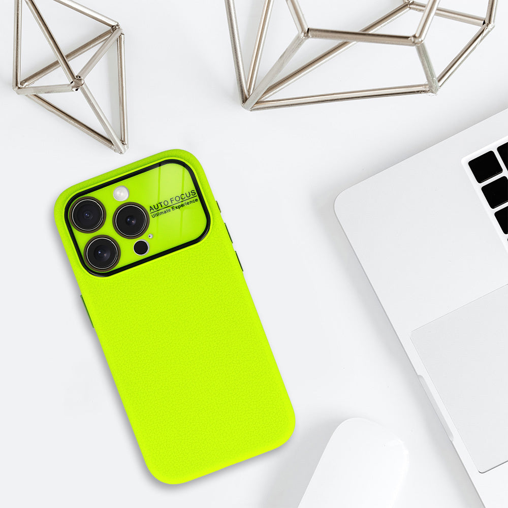 Калъф – Tel Protect Lichi Soft – iPhone 15 Plus – Лайм