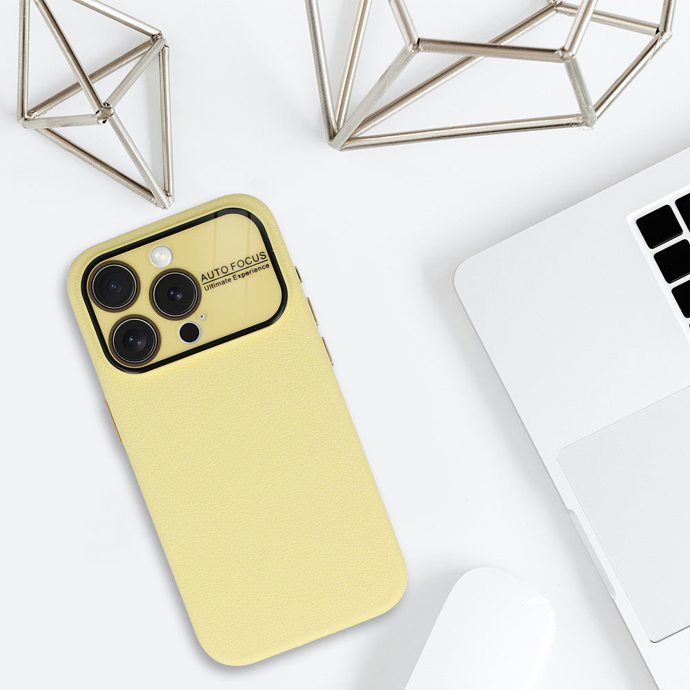 Калъф – Tel Protect Lichi Soft – iPhone 15 Plus – Жълт