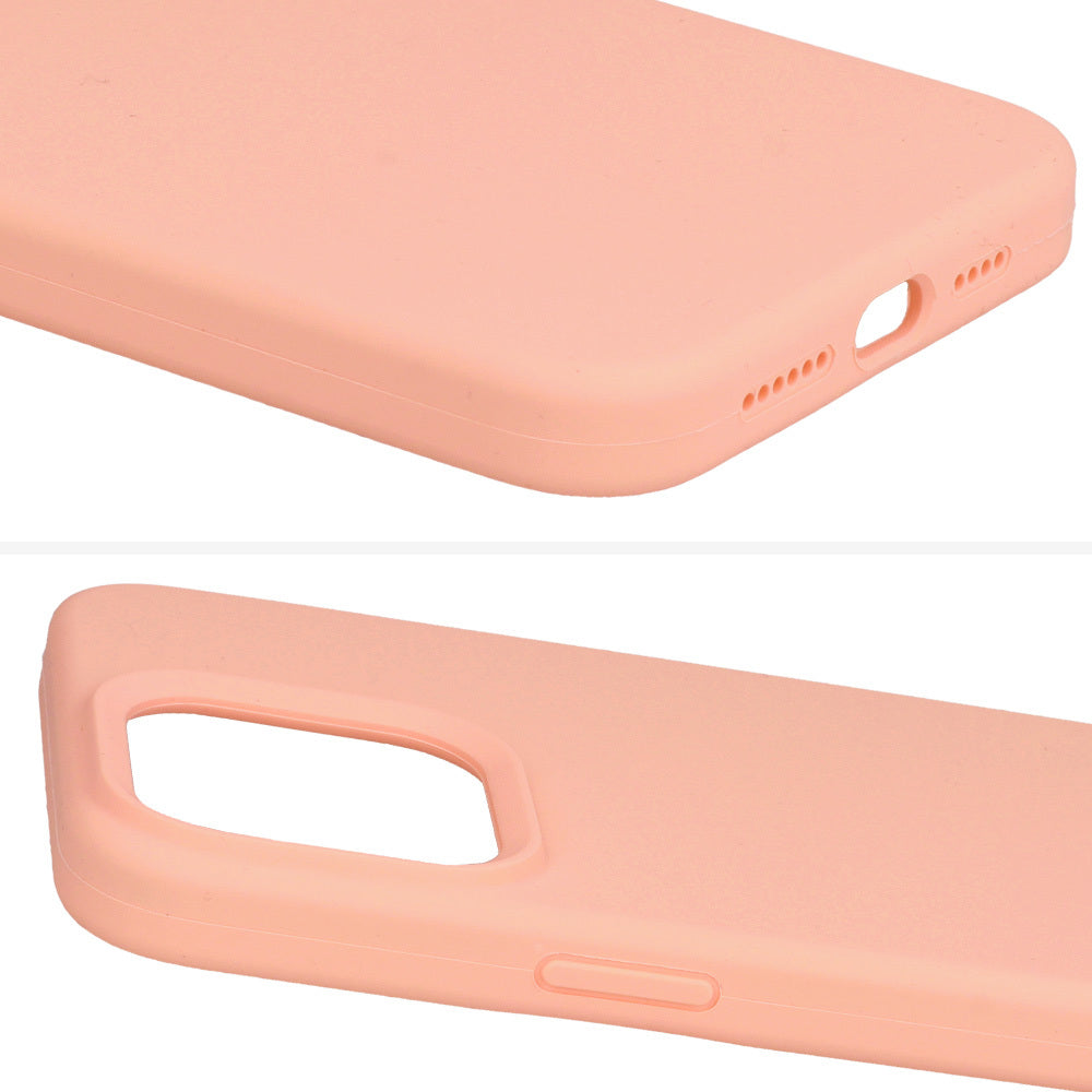 Калъф силикон – Silicone Lite Case – iPhone 13 Pro Max – Прасковен