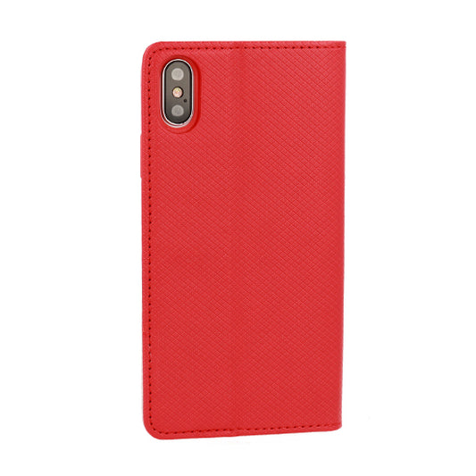 Калъф тефтер – Smart Book MAGNET – Xiaomi Redmi None 13 PRO 4G – Червен