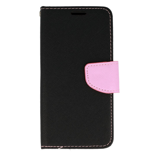 Калъф силикон – Fancy – Samsung Galaxy S23 Ultra – Розов-Черен