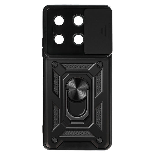 Калъф силикон – Slide Camera Armor – Xiaomi Redmi None 13 5G – Черен
