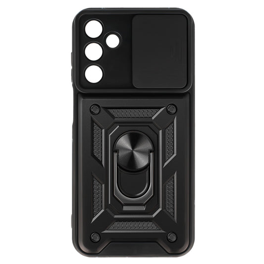 Калъф силикон – Slide Camera Armor – Samsung Galaxy A15 4G/5G – Черен