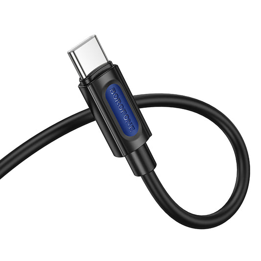 Borofone – Кабел – Bl19 – Jack 3,5Mm → Type- C – 1m. – Черен