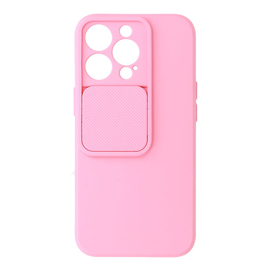 Калъф силикон – Camshield Soft – iPhone 13 Pro – Светло розов