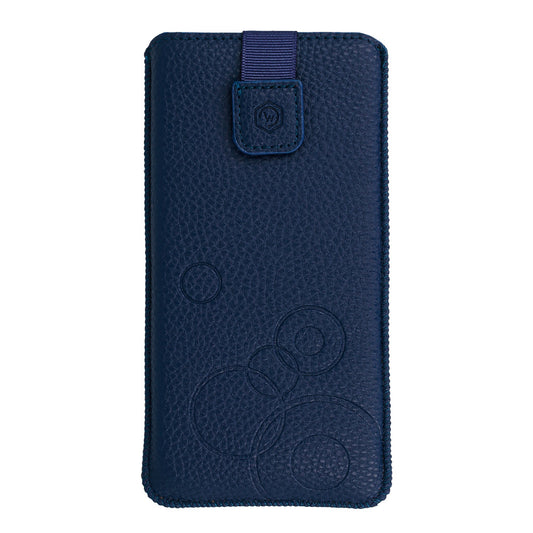 Wonder –Калъф Deko ROZMIAR L – iPhone 13 Mini/12 Mini/SE 2020/2022/7/8 – Тъмно син