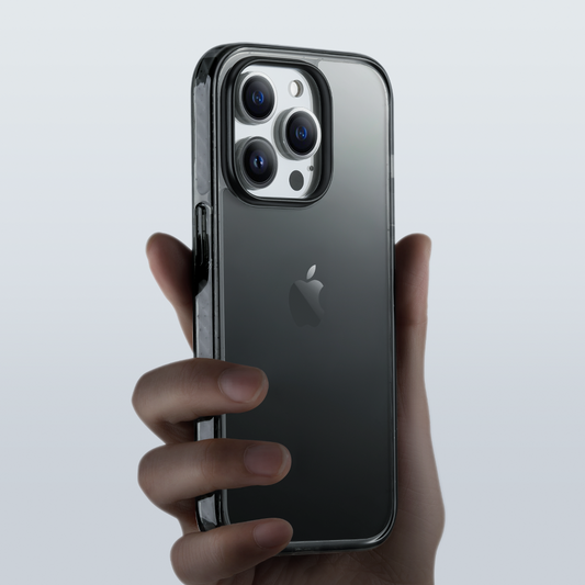 Rock – Калъф Crystal Shield Series – iPhone 14 Pro – Прозрачен-Черен