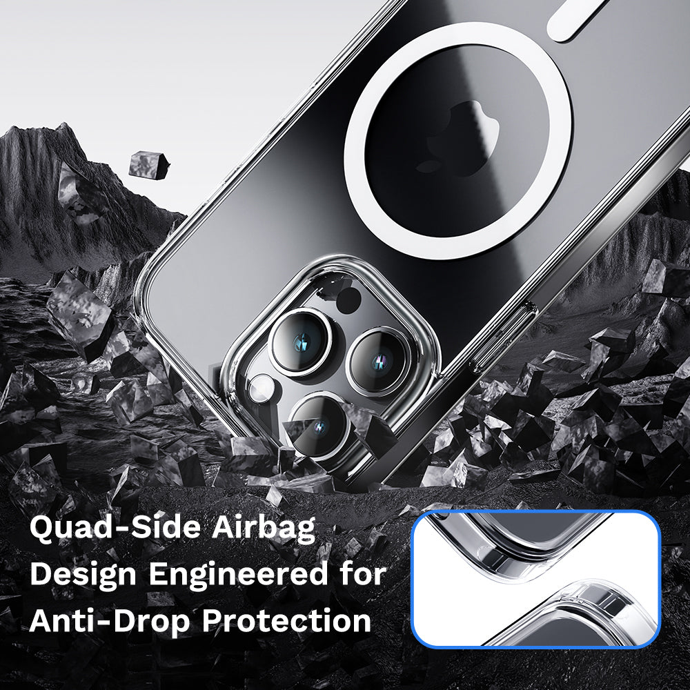 Rock – Калъф Crystal Series Magnetic – iPhone 16 Pro – Прозрачен
