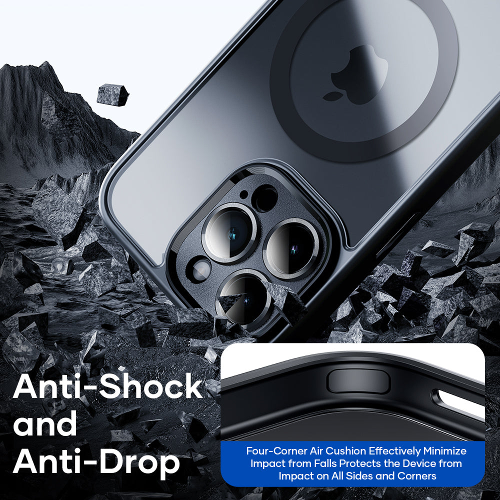 Rock – Guard Touch Matte Series Magnetic – iPhone 16 Plus – Черен