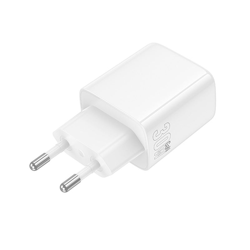 Borofone – Заряден адаптер – BN29 Fuente USB + Type-C QC 3.0 PD 30W – Бял