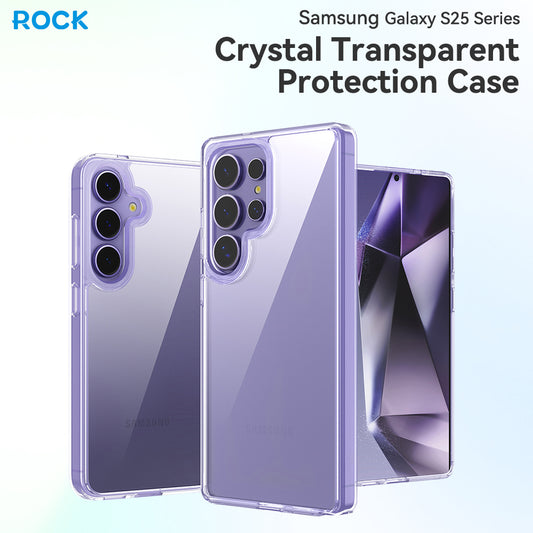 Rock – Калъф Crystal Series Прозрачен – Samsung Galaxy S25 Plus – Прозрачен