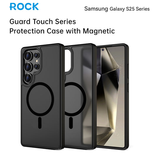 Rock – Guard Touch Matte Series Magnetic – Samsung Galaxy S25 Plus – Черен