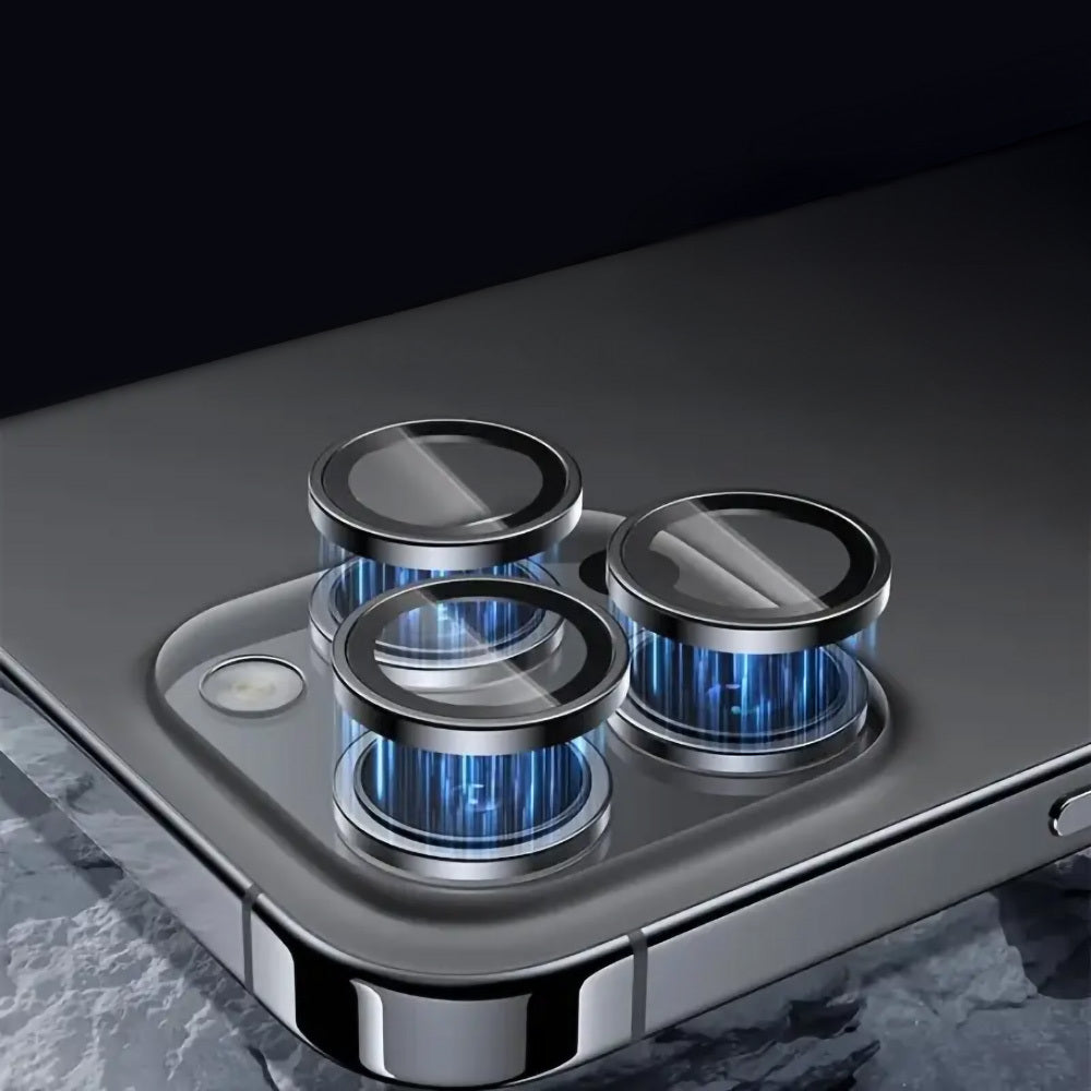 Закален Стъклен протектор – Tel Protect 3D Lens камери ( 5 обектива) – Samsung Galaxy S24 Ultra – Черен