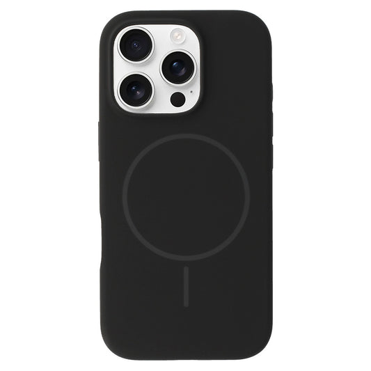 Калъф силикон – MagSafe Slim Silicone – iPhone 16 Pro – Черен
