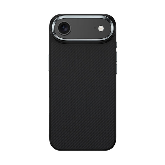 Benks – Калъф Magnetic Armor Pro Kevlar Metal Frame 600D (A068) Air (Camera Control Button) – iPhone 17 – Черен