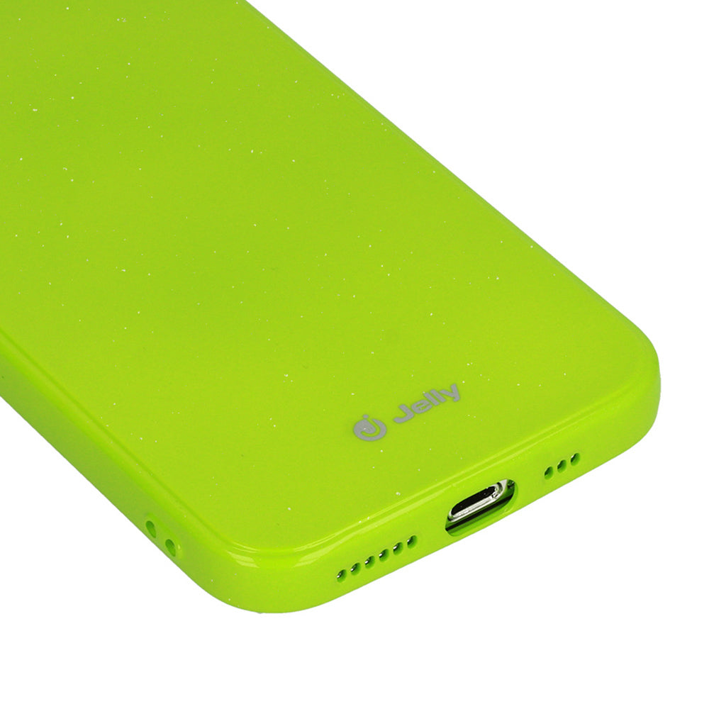 Калъф силикон – Jelly Case – iPhone 12 Mini – Лайм