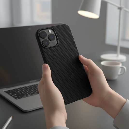 Spigen - Liquid Air - iPhone 13 Pro - Black