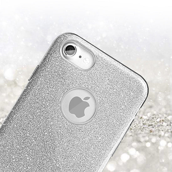 Shining Калъф–Samsung Galaxy A22 4G–Silver