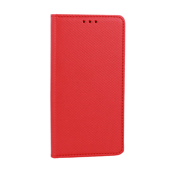 Smart Book Magnet–Калъф Тефтер–iPhone 11 Pro–Червен