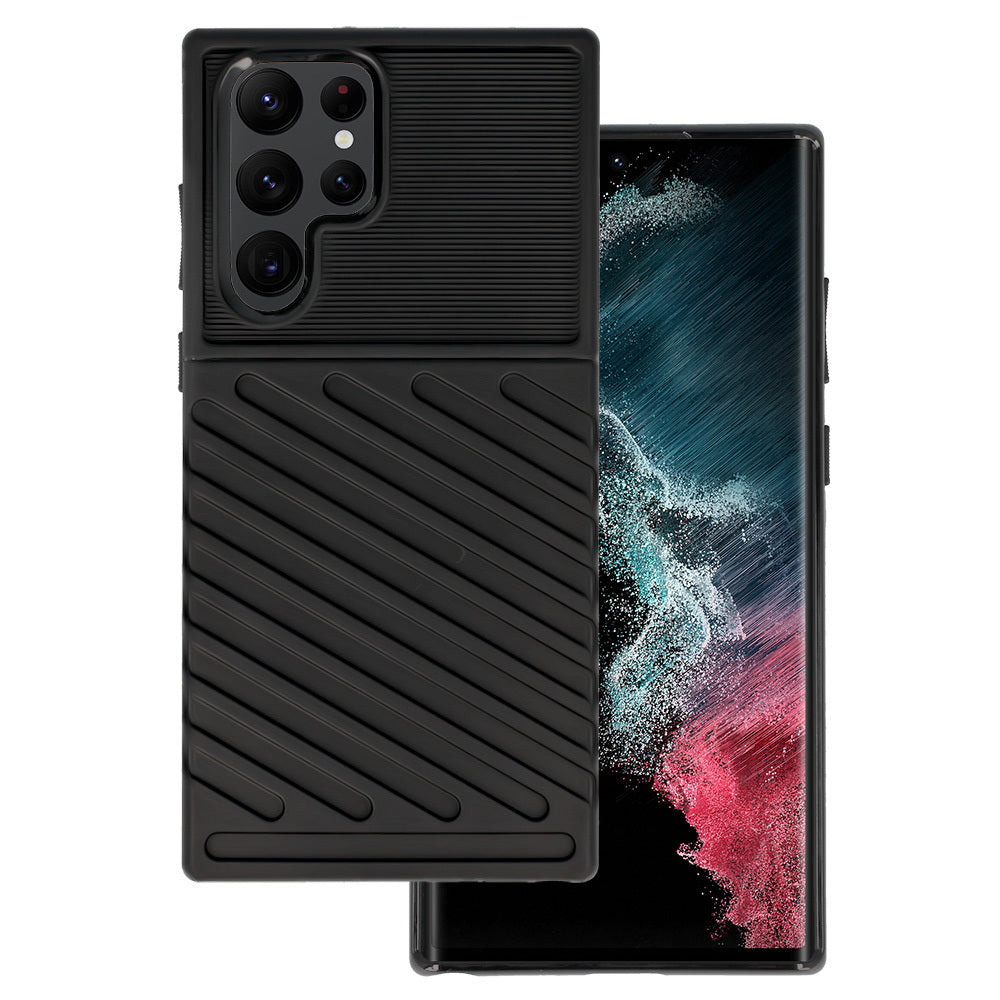 Thunder Калъф–Samsung Galaxy S22 Ultra–Черен