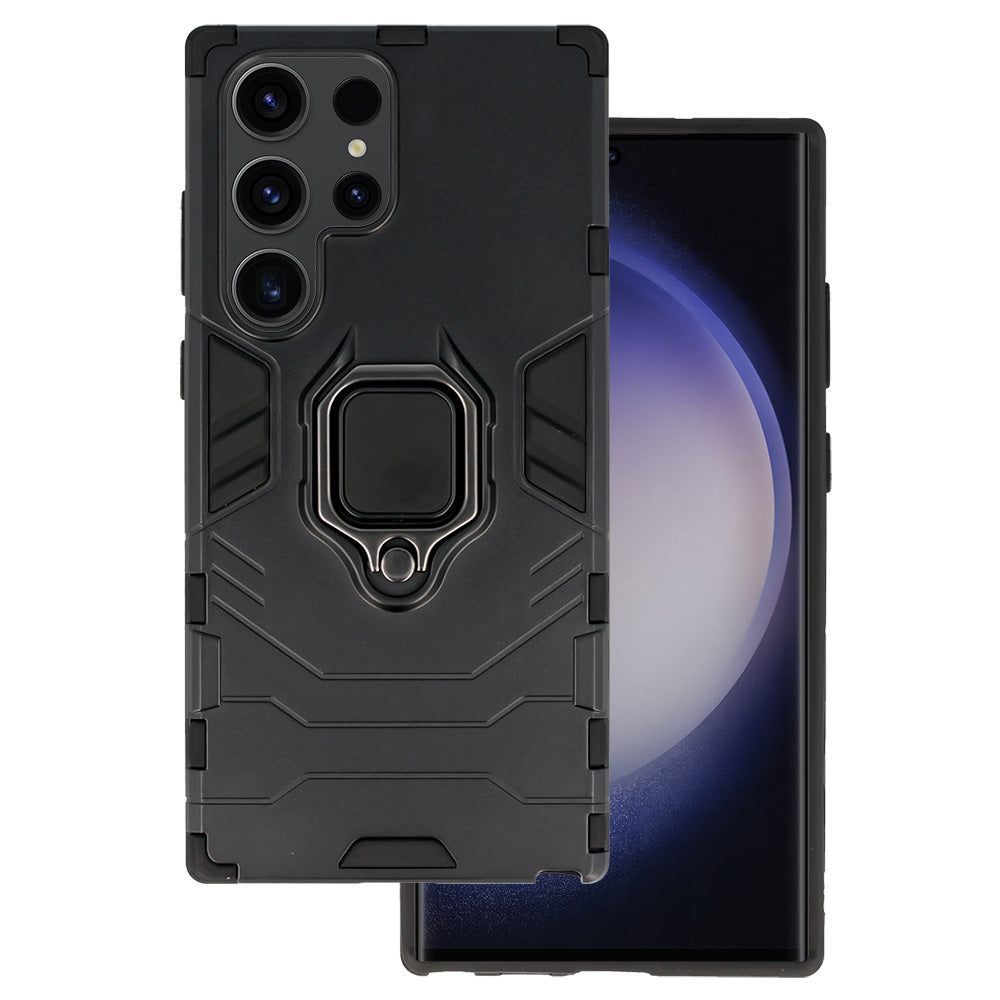 Ring Armor Калъф–Samsung Galaxy S23 Ultra–Черен