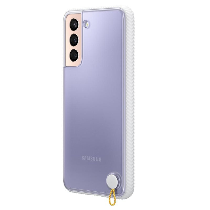 Original Калъф–Samsung S21 Plus Galaxy – Clear Protective Калъф (ef–gg996cw)–Бял