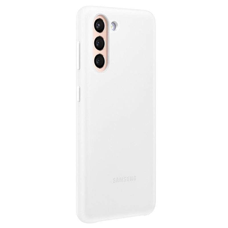 Original Калъф–Samsung S21 Plus Galaxy – Led Калъф (ef–kg996cw)–Бял