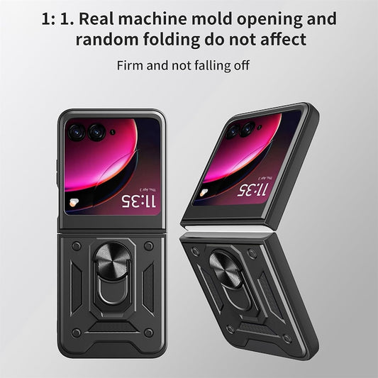 Techsuit - CamShield Series - Motorola Razr 40 Ultra - Black