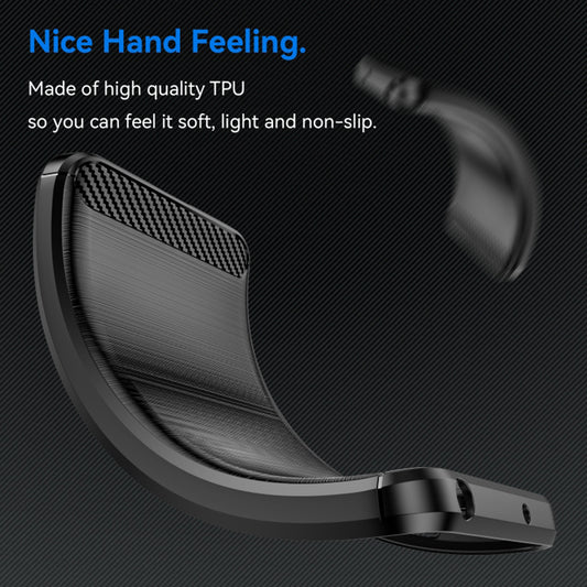 Techsuit - Carbon Silicone - Motorola Edge 40 Neo - Black