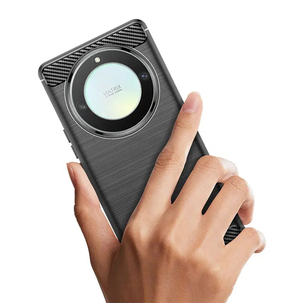 Techsuit - Carbon Silicone - Honor Magic 6 Lite - Black