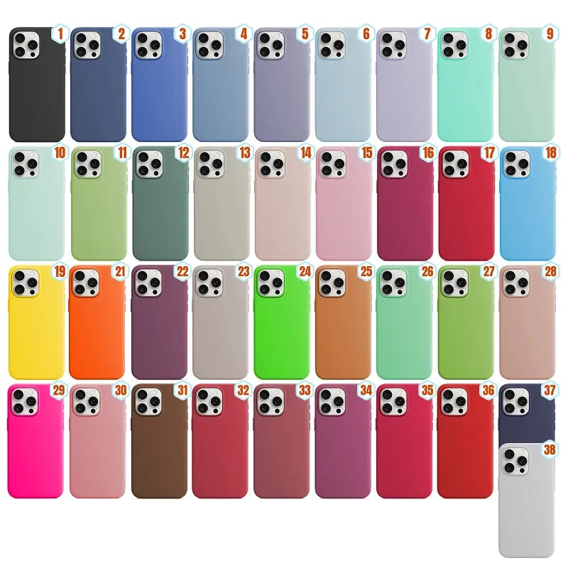 Силиконов калъф Skin Effect–iPhone 15 Pro - Оранжево(25)