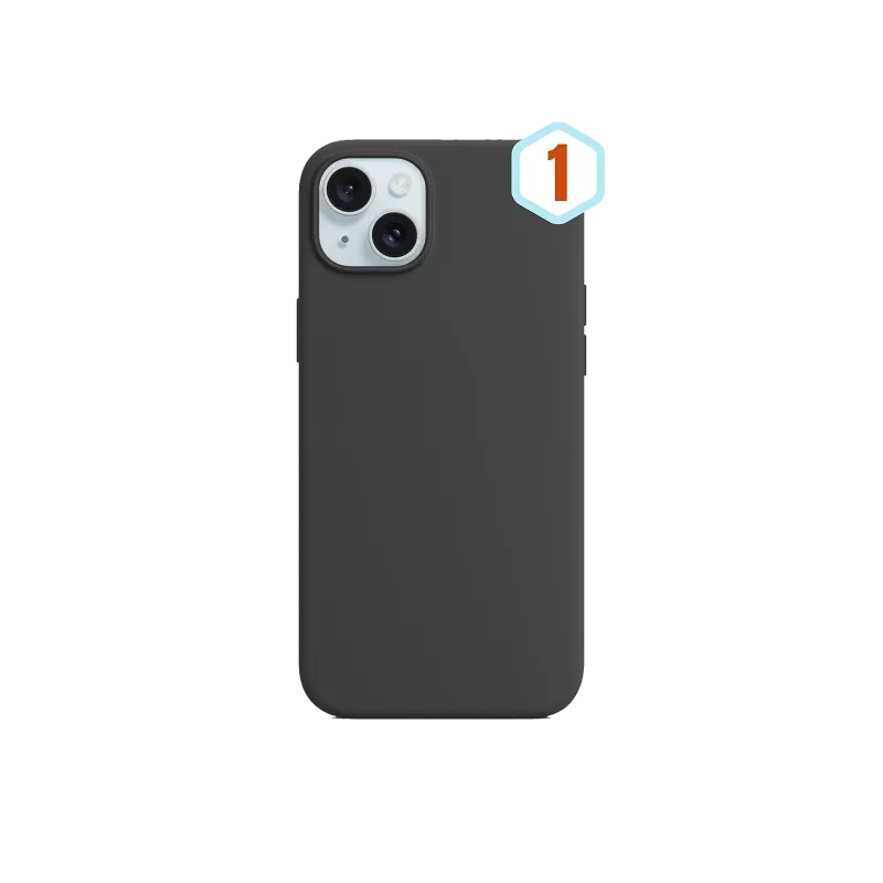 Силиконов калъф Skin Effect–iPhone 12/12PRO –Черно(1)