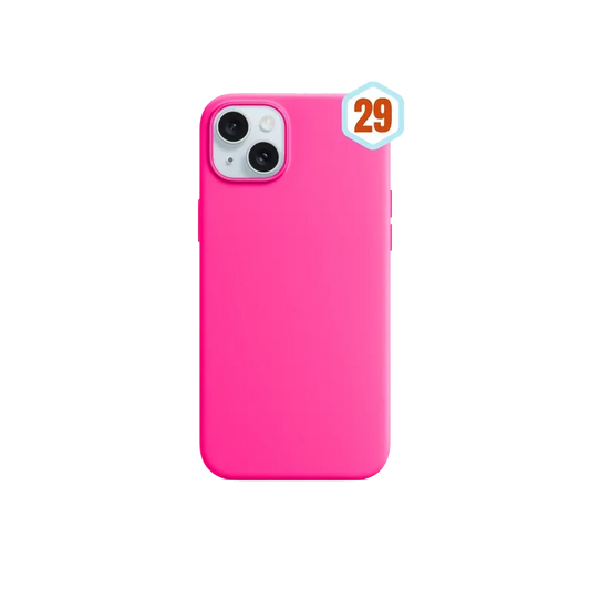 Силиконов калъф Skin Effect–iPhone 13–Цикламено(29)
