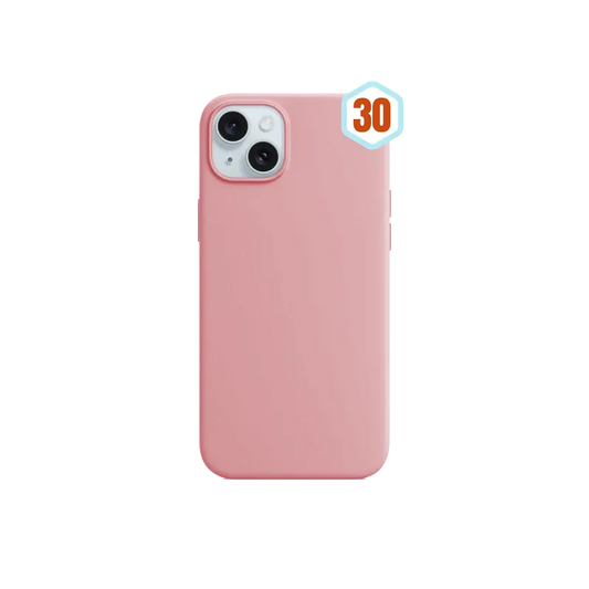 Силиконов калъф Skin Effect–iPhone 14Pro– Розово (30)