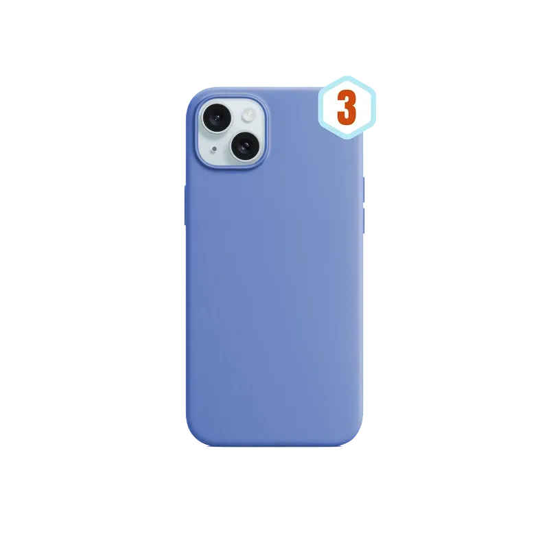 Силиконов калъф Skin Effect–iPhone 13–Наситеносин (03)